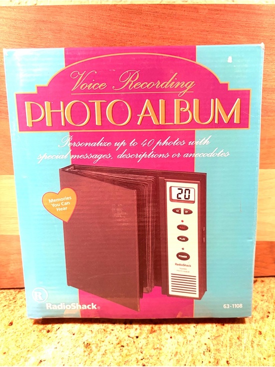 Radio Shack Other - Vintage RadioShack Voice Recording Photo Album